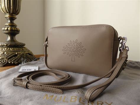 Mulberry Blossom Pochette with Wristlet and Shoulder Strap in .